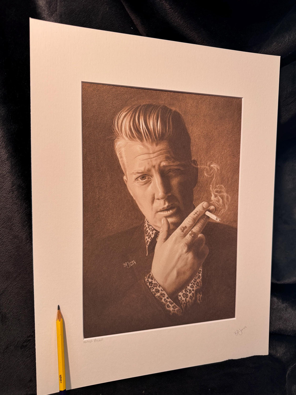Josh Holmes queens of stone age limited print