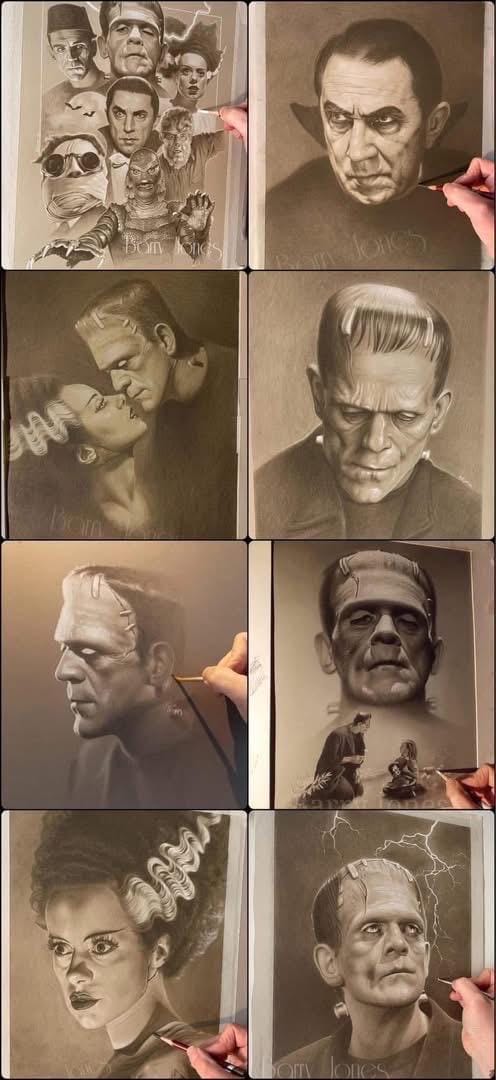 2 for £40 on Universal Monsters limited prints!