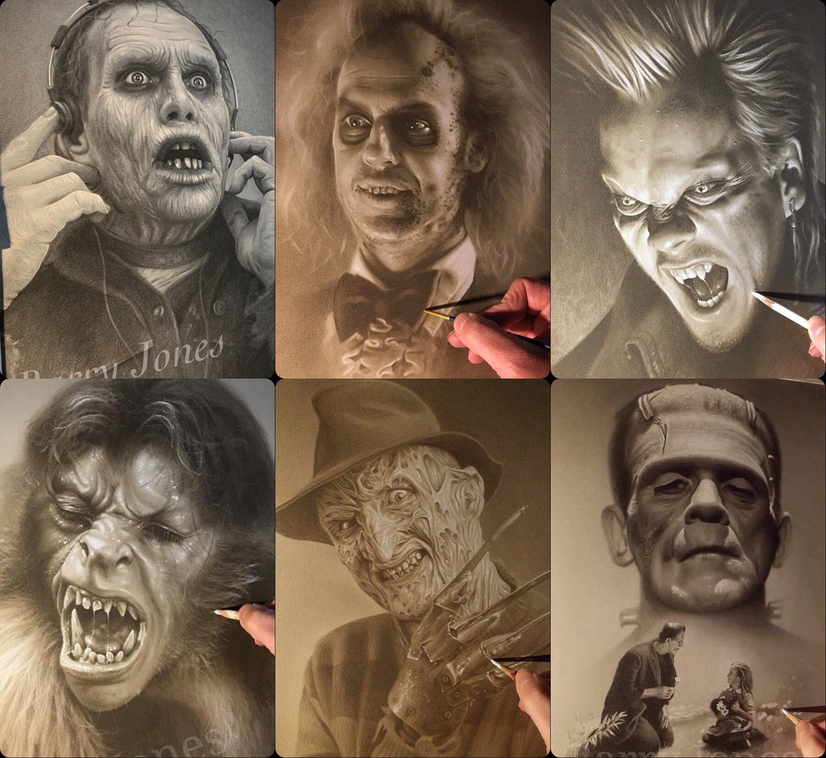 Any 3 Horror prints for £60...Halloween Special