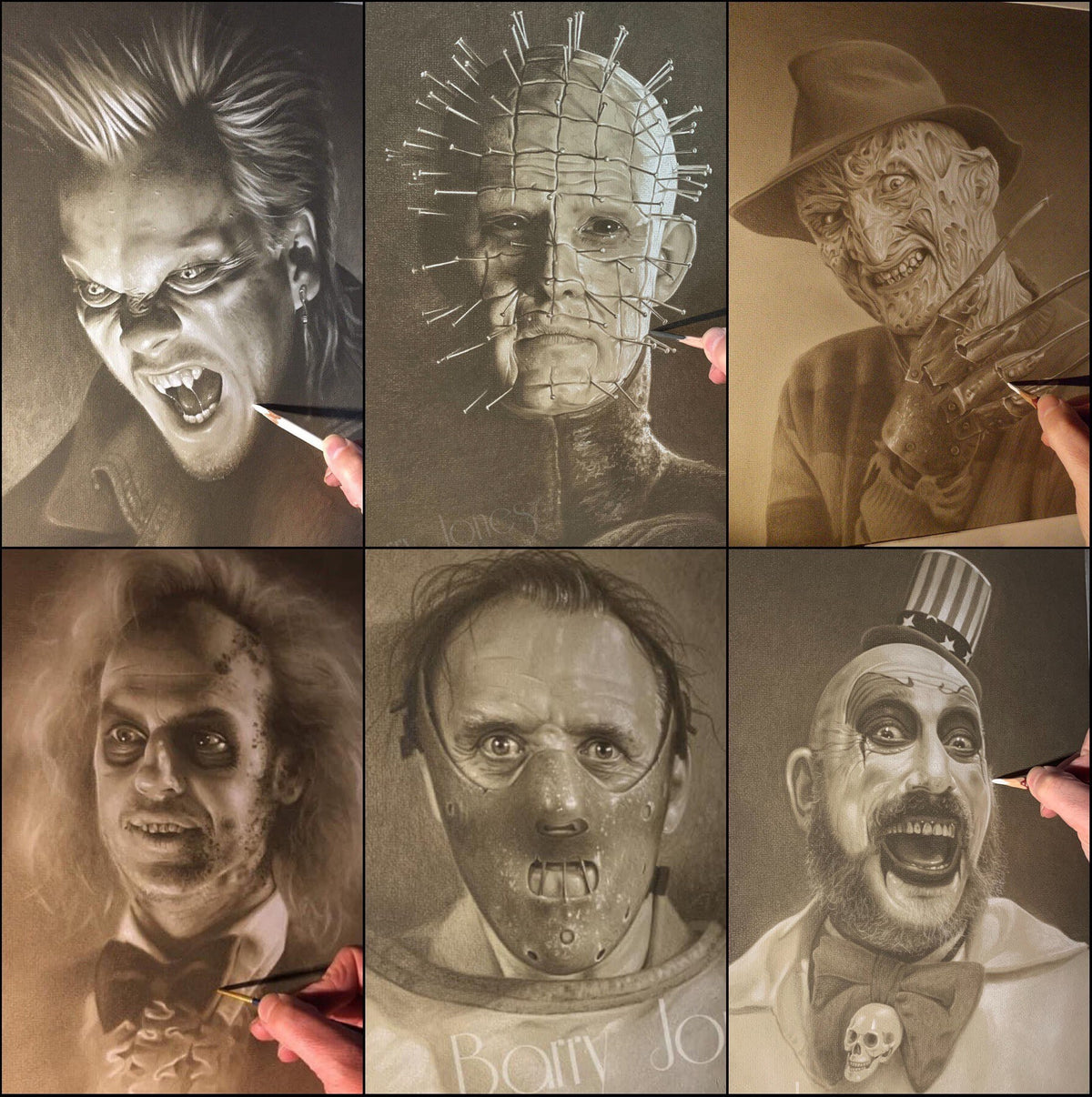 Any 3 Horror prints for £60...Halloween Special