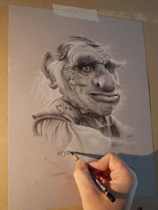 Hoggle labyrinth limited print