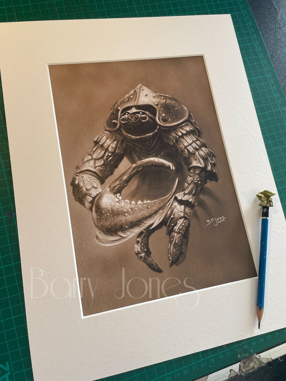 Limited print taken from my drawing of the Garthim from the Dark Crystal