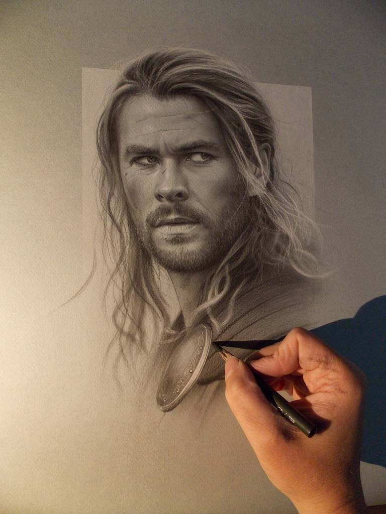 Thor marvel limited print