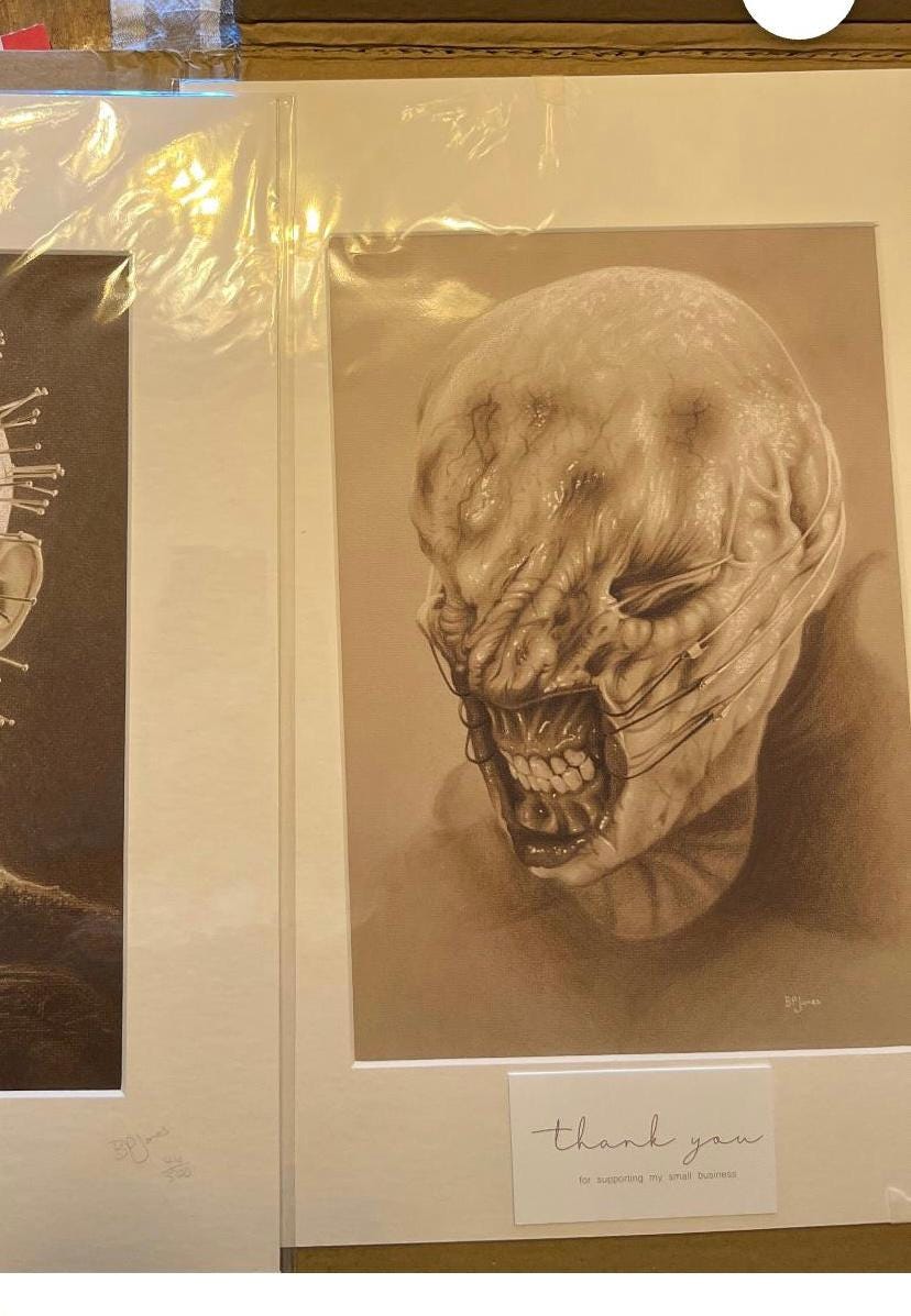 Chatterer Cenobite from Hellraiser