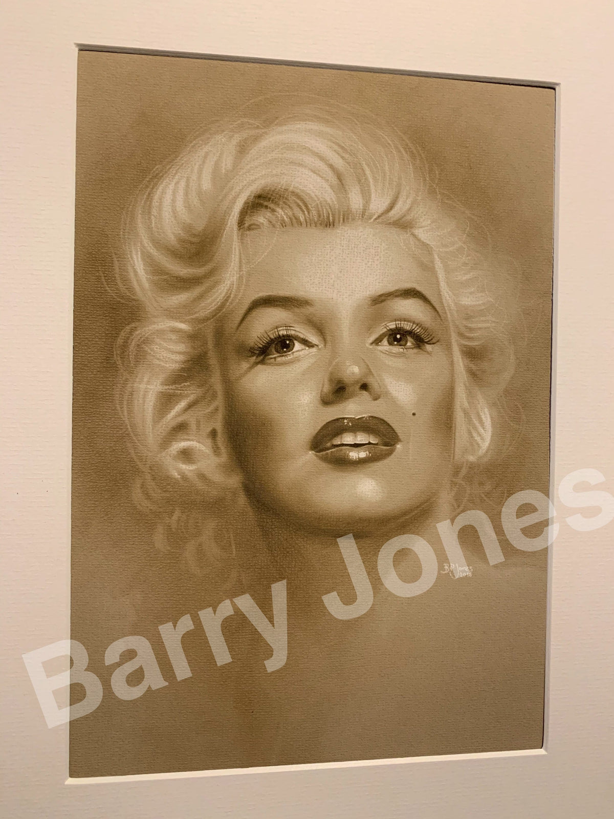 Limited print taken from my pastel drawing of Marilyn Monroe