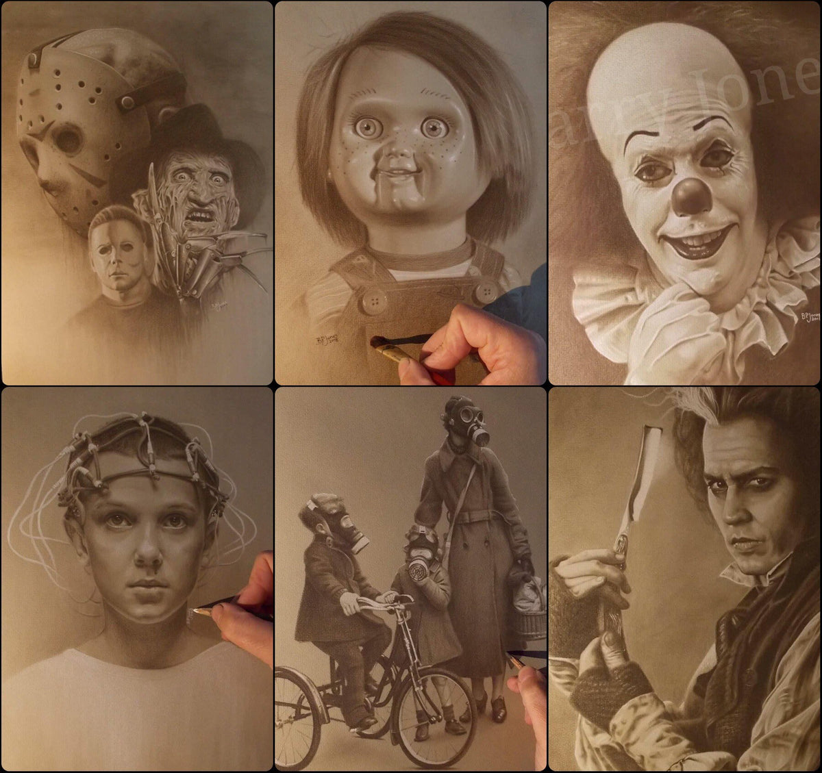 Any 3 Horror prints for £60...Halloween Special