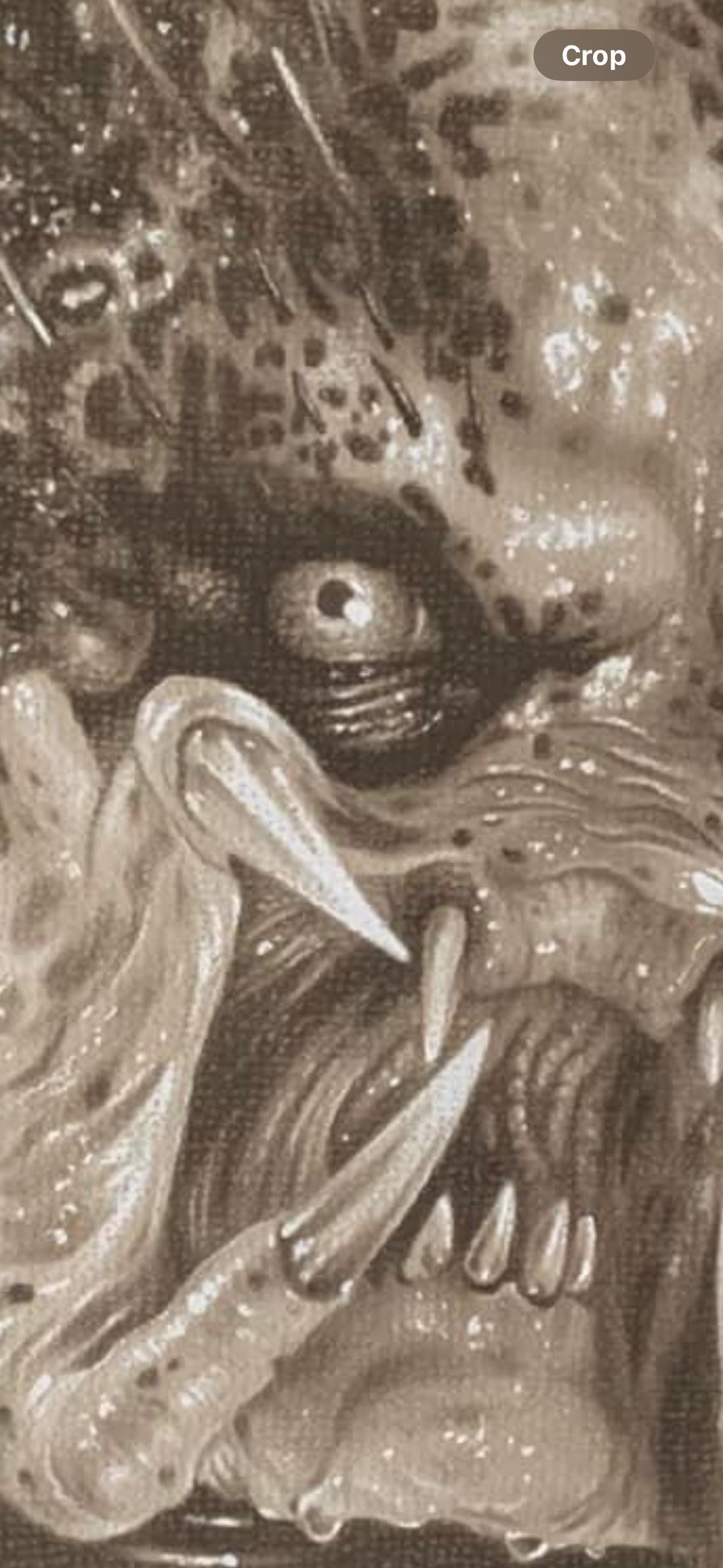 Limited print taken from my original pastel drawing of predator