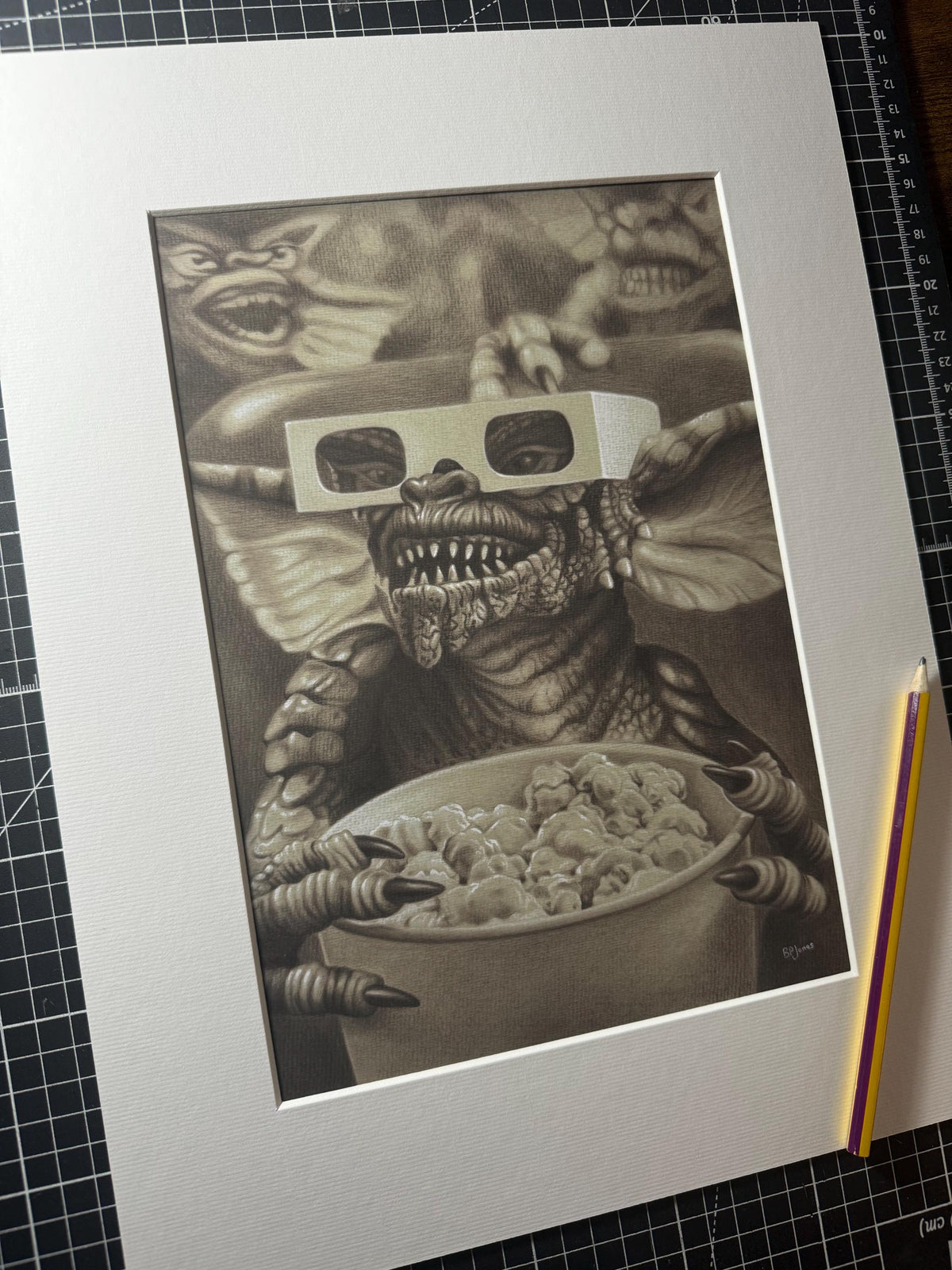 Limited print taken from my original drawing