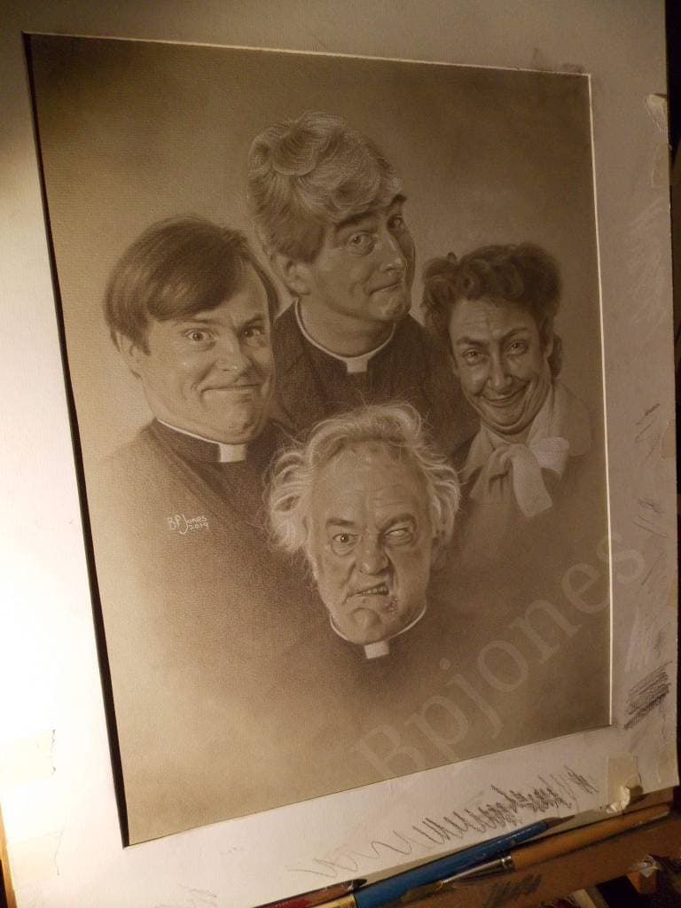 Father ted limited print