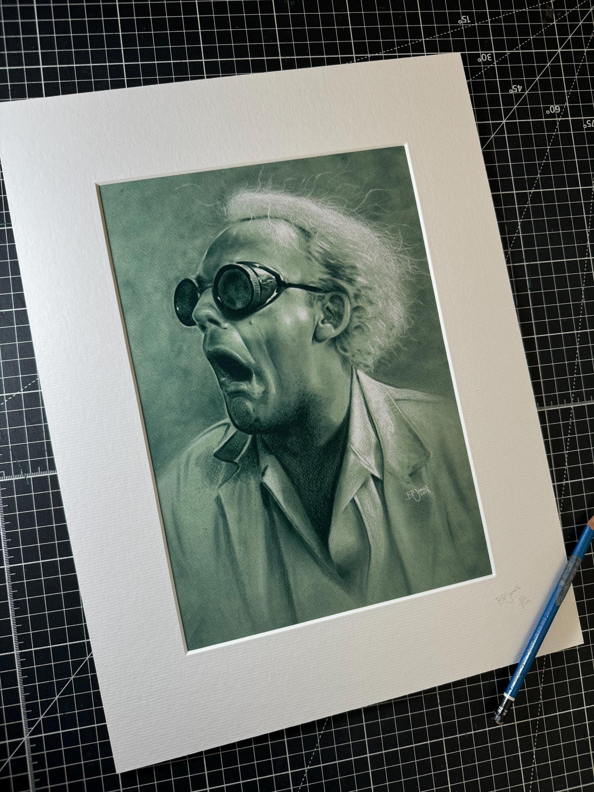 Limited print of my doc drawing from back to the future