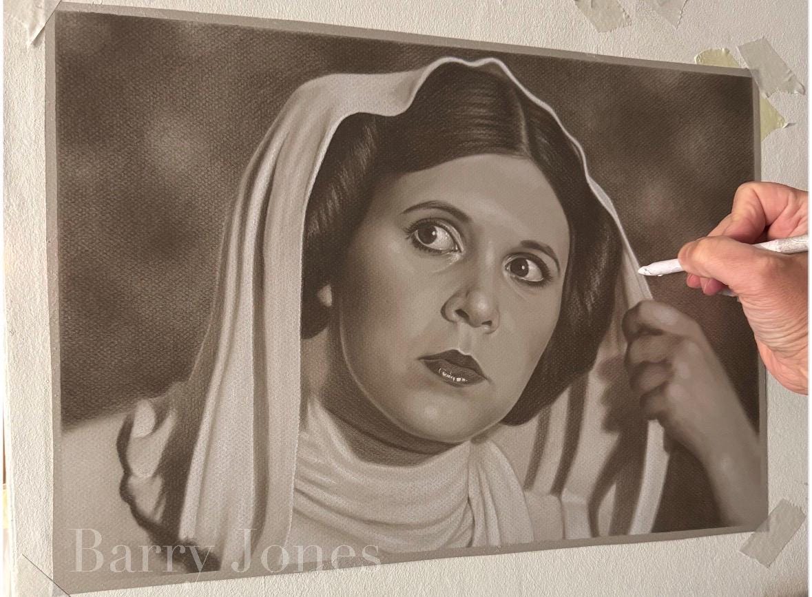 Star wars princess leia a new hope  limited print