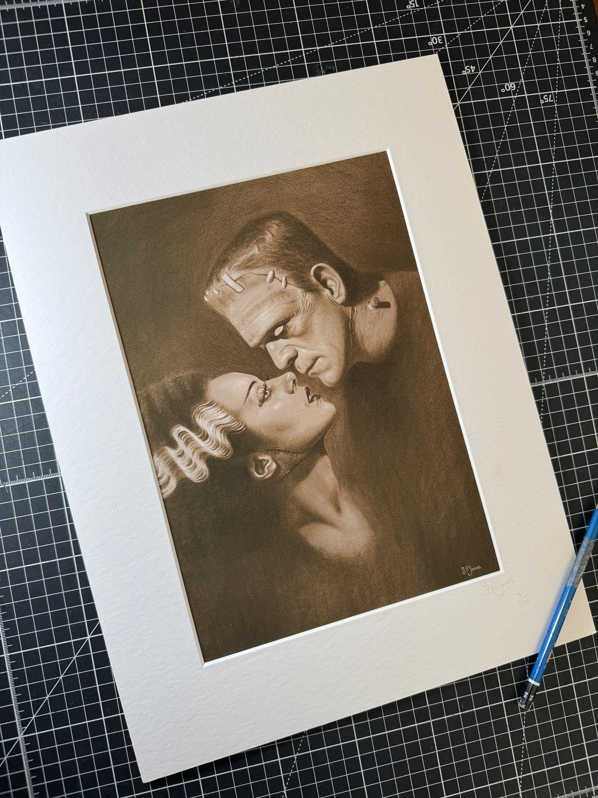 Frankenstein’s Monster and Bride
