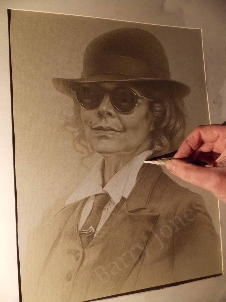 Limited print of polly from the popular gangster TV series