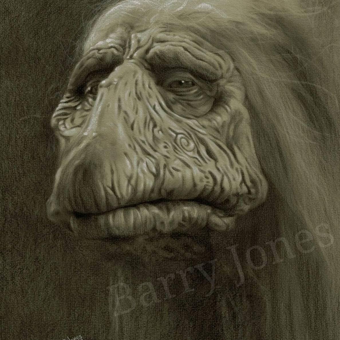 Mystic dark crystal limited print