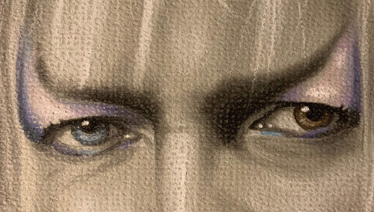 Limited print of my drawing of jareth from labyrinth