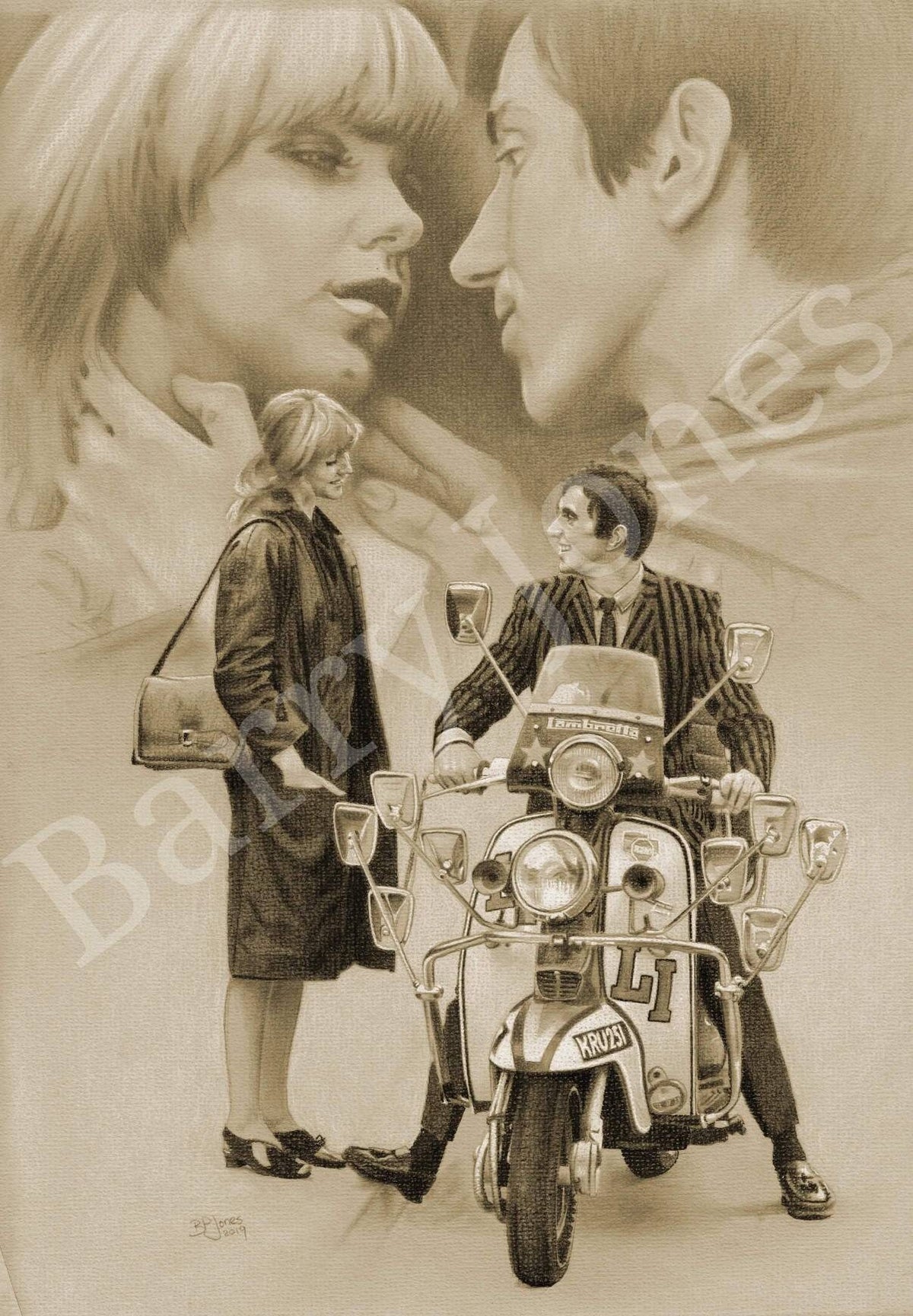 Quadrophenia mod limited print