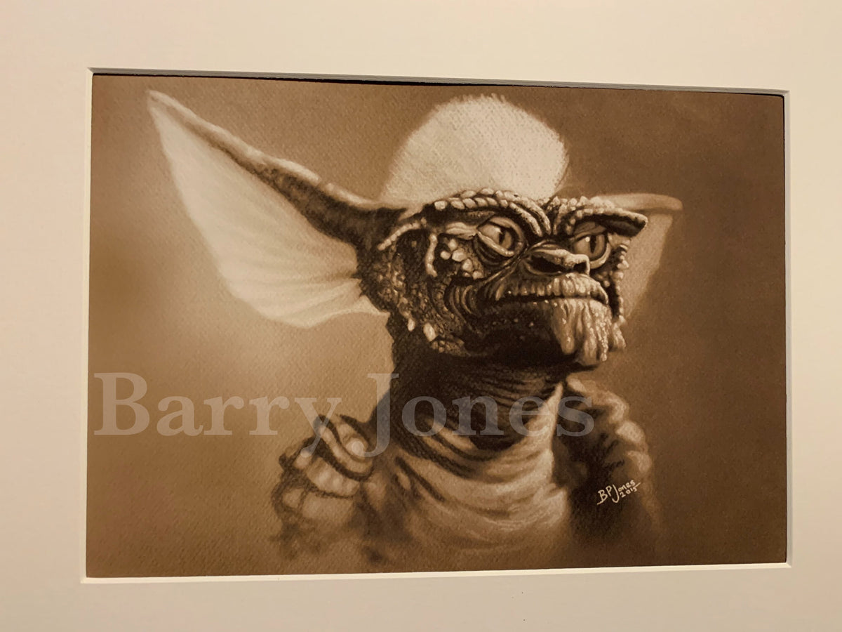Limited print taken from my pastel drawing of stripe