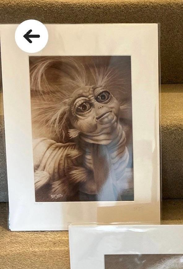 Labyrinth worm limited print