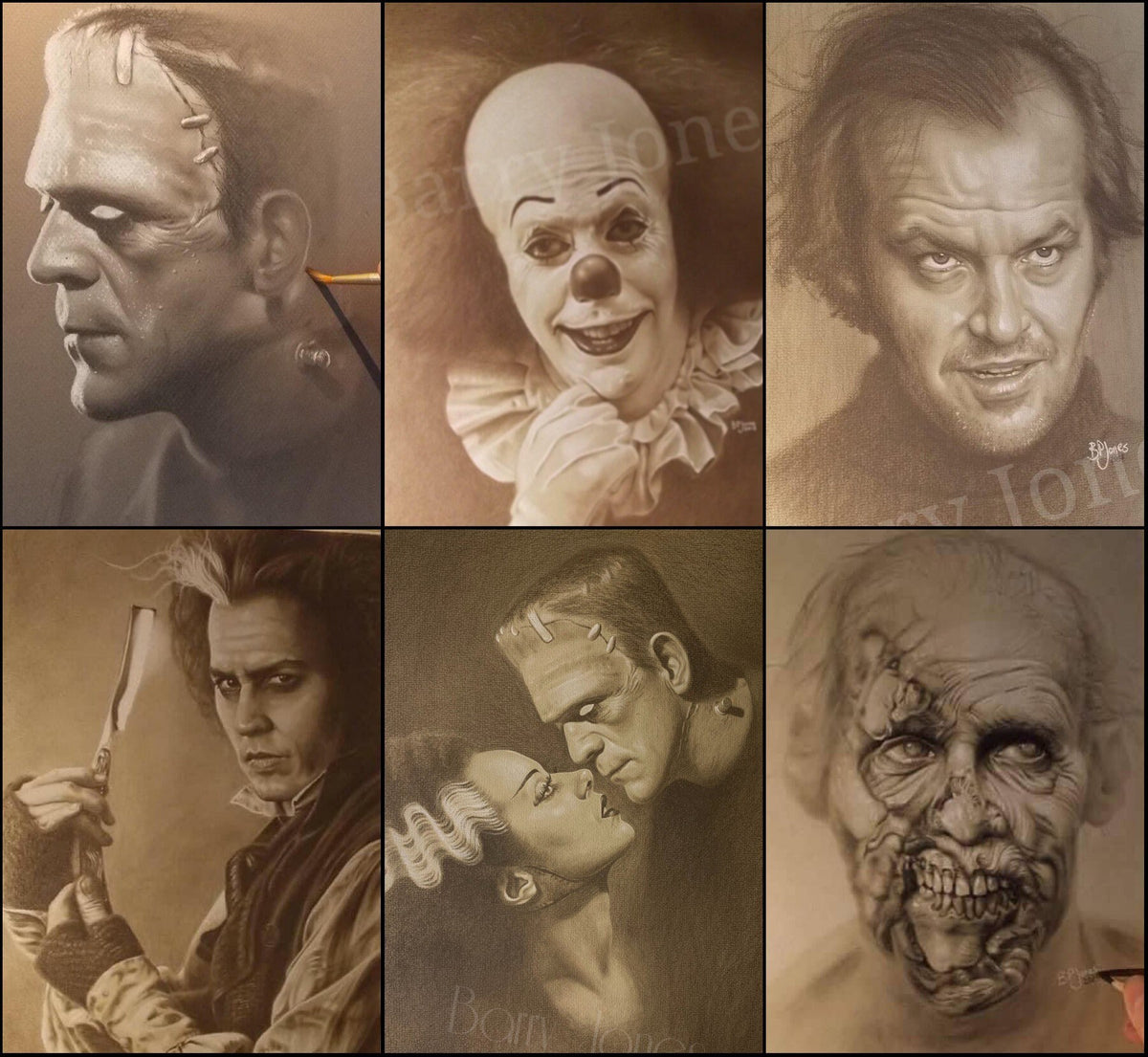 Any 3 Horror prints for £60...Halloween Special