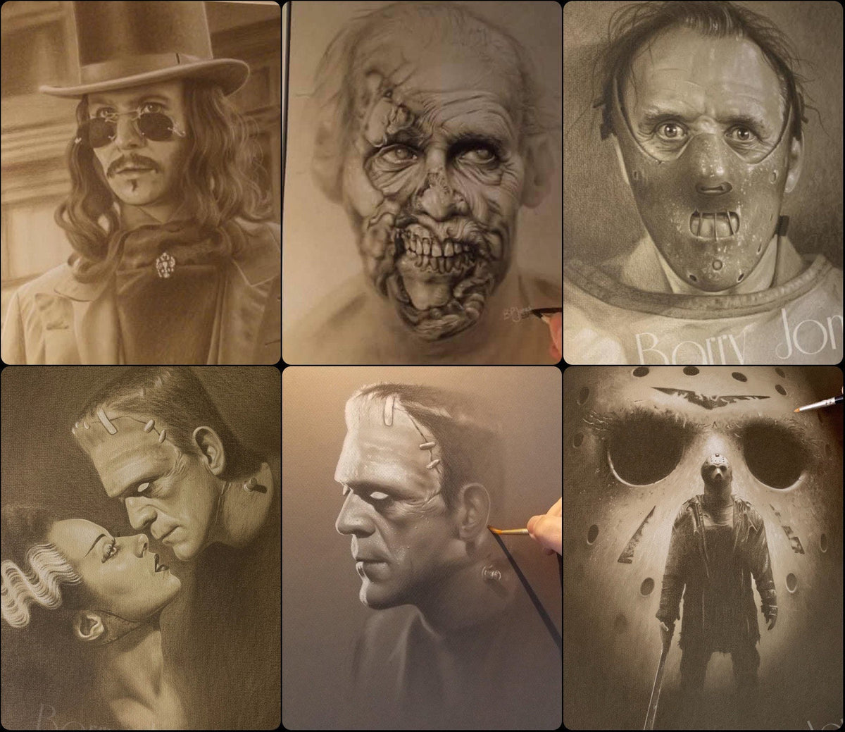 Any 3 Horror prints for £60...Halloween Special