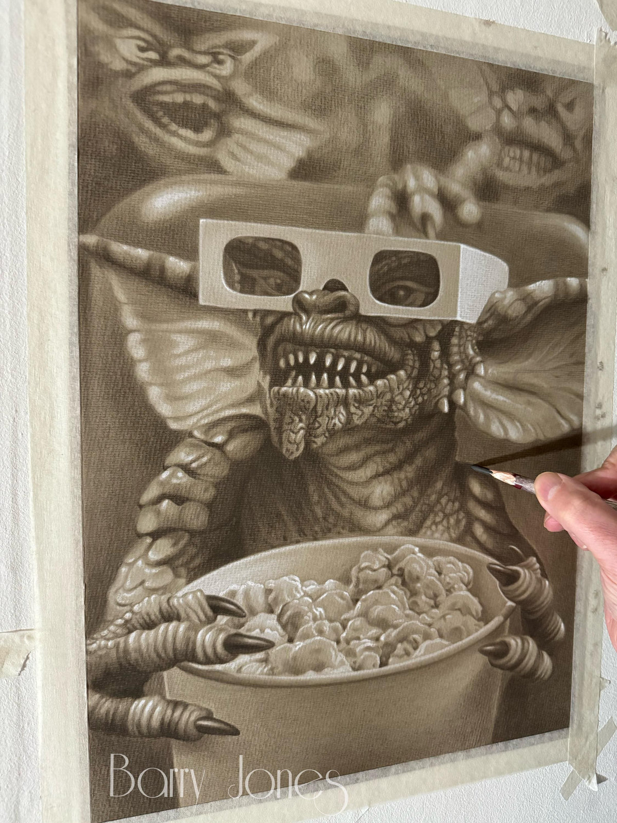 Limited print taken from my original drawing