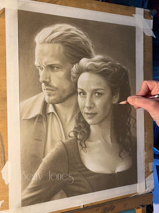 Outlander Jamie & Claire