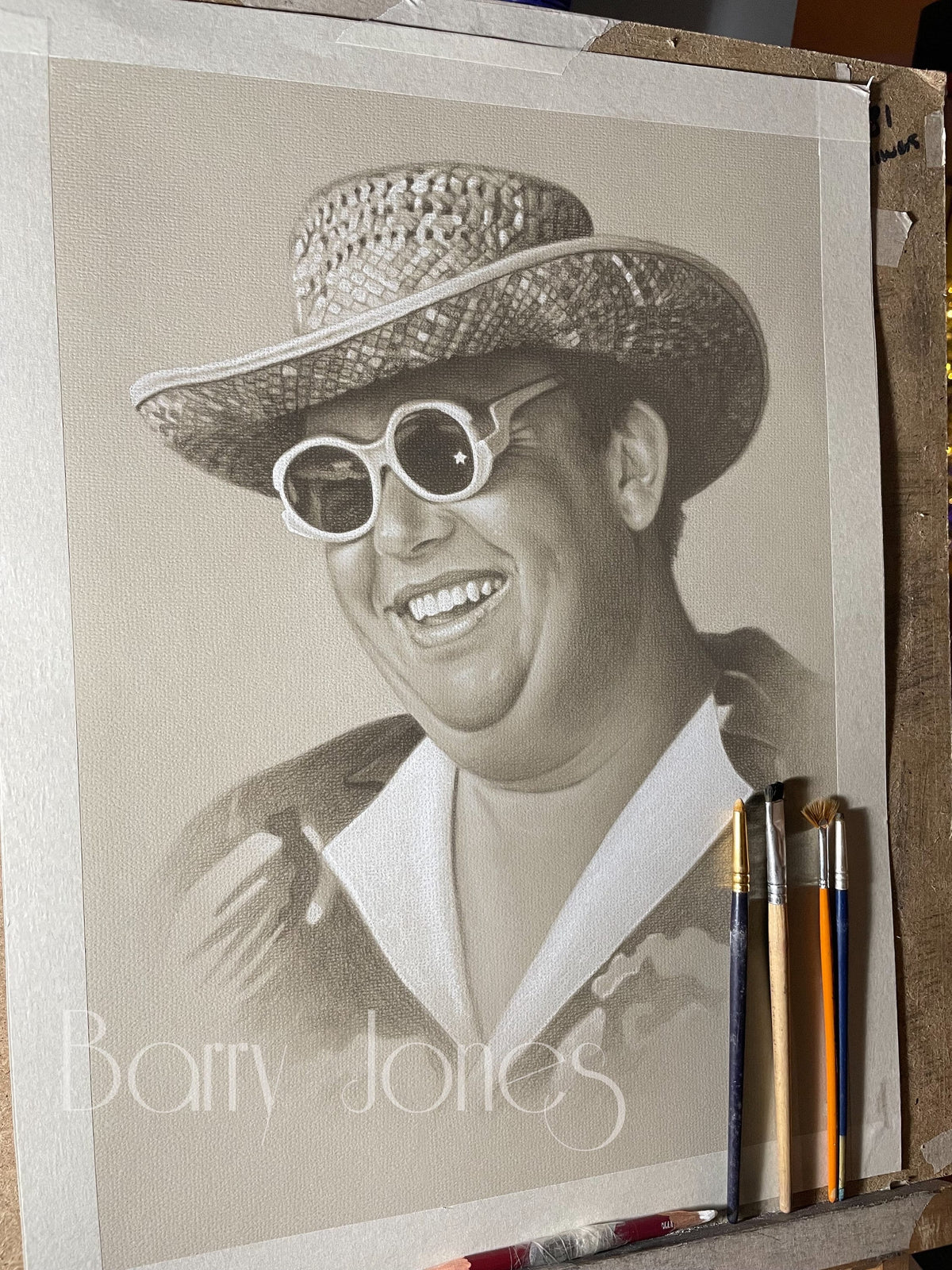 Limited print of John Candy taken from my original pastel drawing